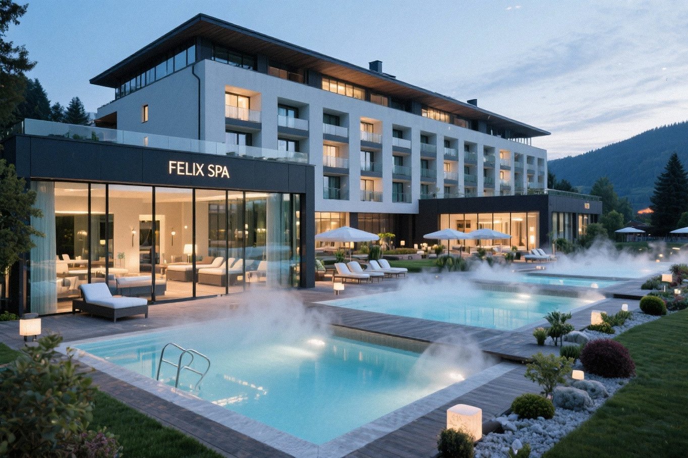 Hotel wellness în Felix Spa