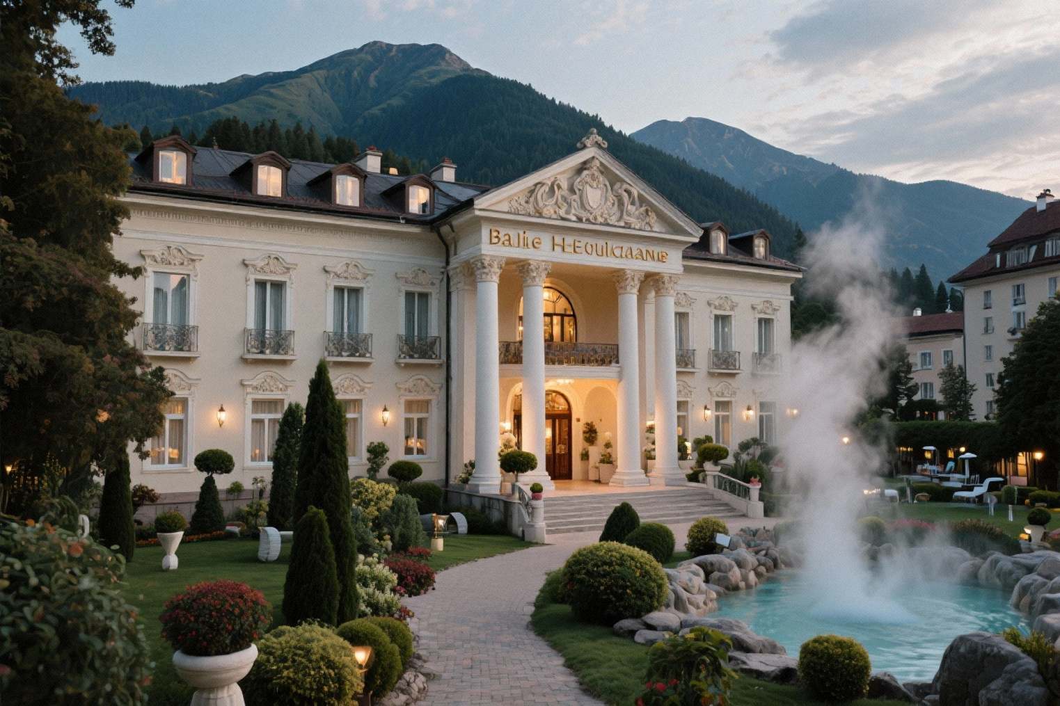 Hotel de lux în Băile Herculane