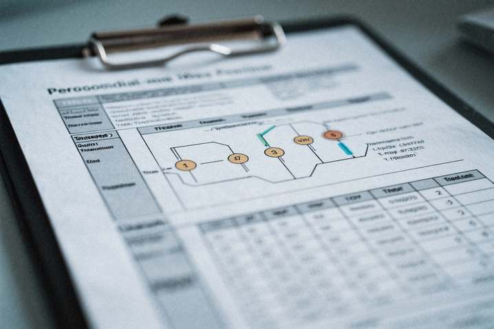 Diagramă cu un plan de tratament personalizat